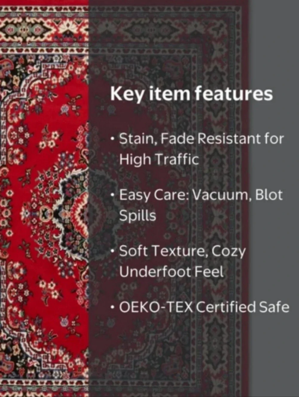 Home Dynamix Premium Sakarya Traditional Medallion Border Area Rug
